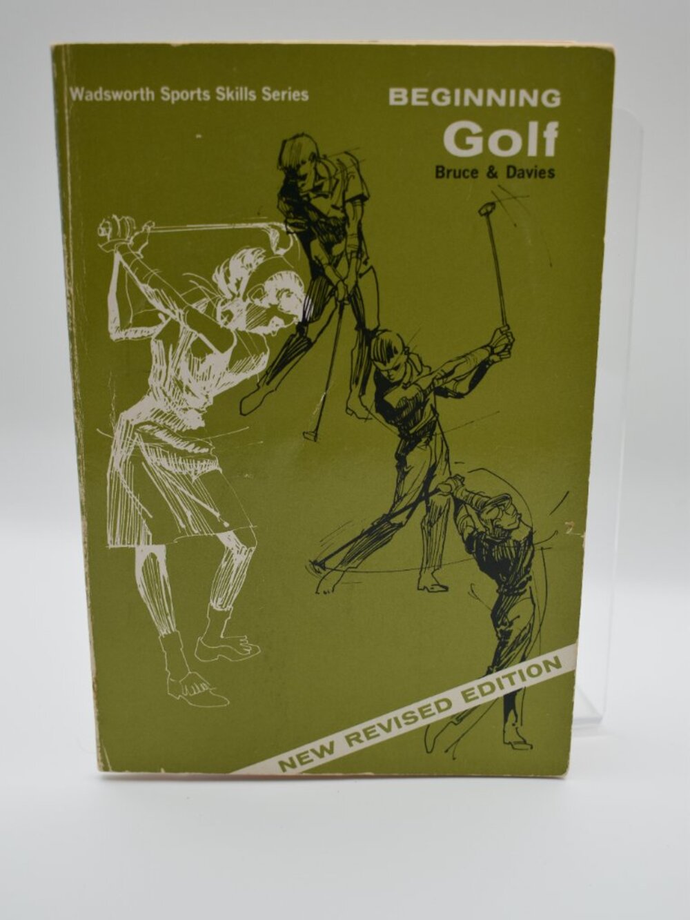 Vintage Beginning Golf Revised Edition Ben Bruce Evelyn Davies Wadsworth 1968